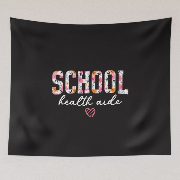 Item preview, School Health Aide Boho Floral School Health Assistant Appreciation Graphic designed and sold by kiralynstration.