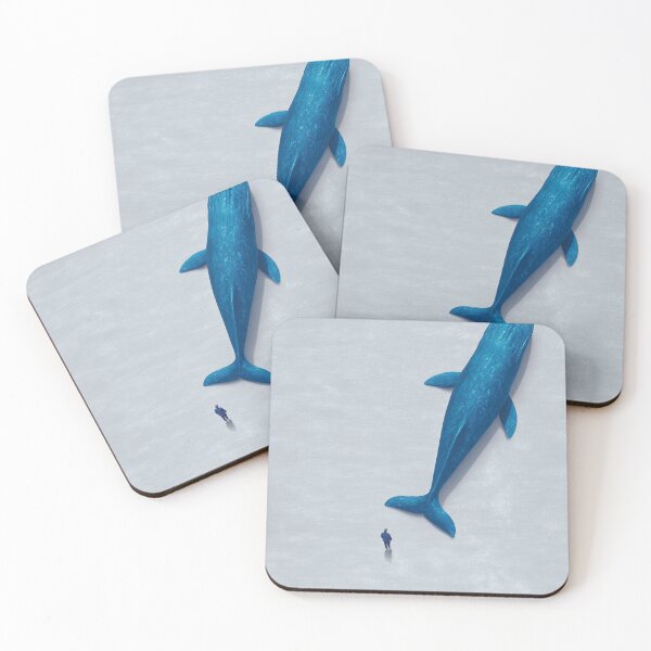Item preview, Man and Giant Blue Whale designed and sold by lautir.