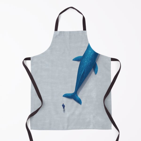Item preview, Man and Giant Blue Whale designed and sold by lautir.