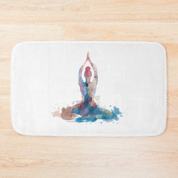 Item preview, Yoga Spirit: Serenity and Watercolor Energy designed and sold by montaodujour.
