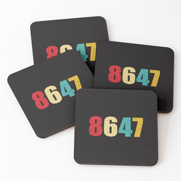 Item preview, Retro Vintage 8647 Number Aesthetic Streetwear Graphic designed and sold by kiralynstration.