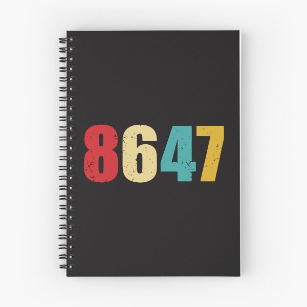 Item preview, Retro Vintage 8647 Number Aesthetic Streetwear Graphic designed and sold by kiralynstration.