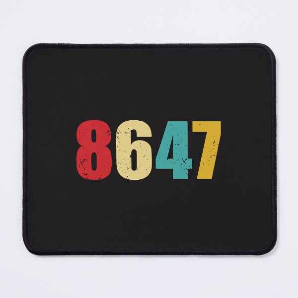 Item preview, Retro Vintage 8647 Number Aesthetic Streetwear Graphic designed and sold by kiralynstration.