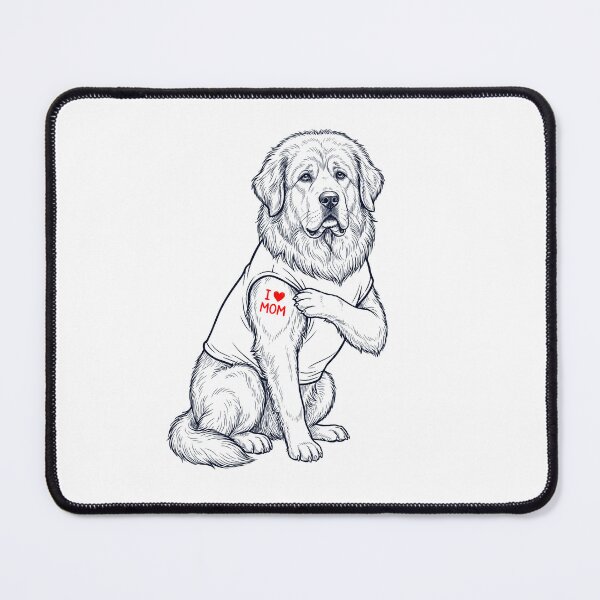 Item preview, Vintage Tibetan Mastiff Mom Tattoo Dog Lover designed and sold by TerryConnells.