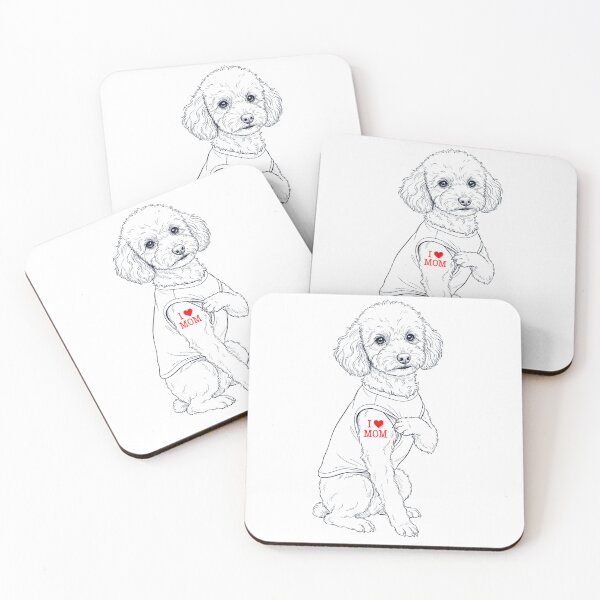 Item preview, Vintage Toy Poodle Mom Tattoo Dog Lover designed and sold by TerryConnells.