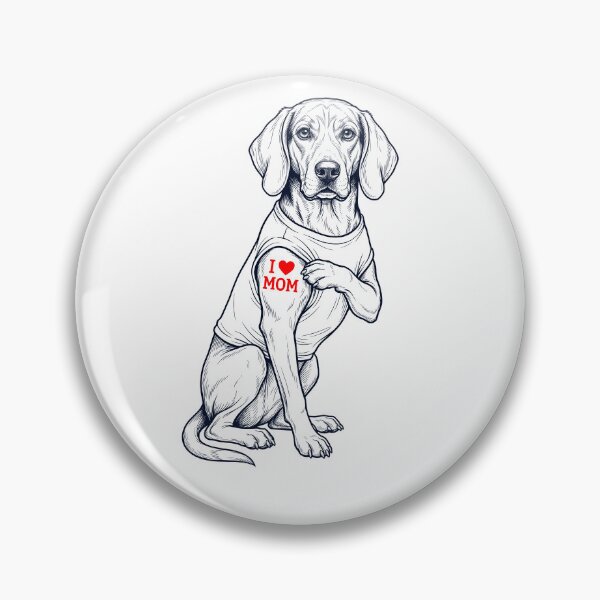 Item preview, Vintage Treeing Walker Coonhound Mom Tattoo Dog Lover designed and sold by TerryConnells.