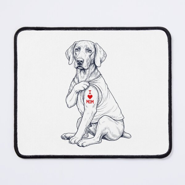 Item preview, Vintage Weimaraner Mom Tattoo Dog Lover designed and sold by TerryConnells.