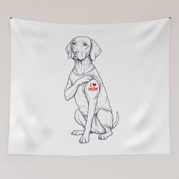 Item preview, Vintage Vizsla Mom Tattoo Dog Lover designed and sold by TerryConnells.