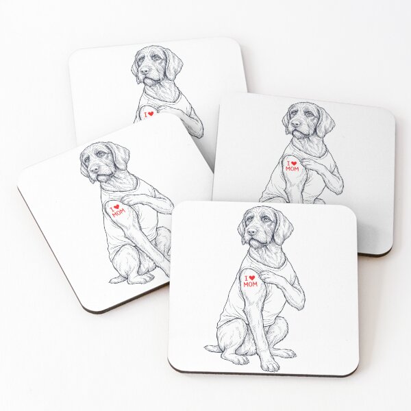 Item preview, Vintage Wirehaired Pointing Griffon Mom Tattoo Dog Lover designed and sold by TerryConnells.