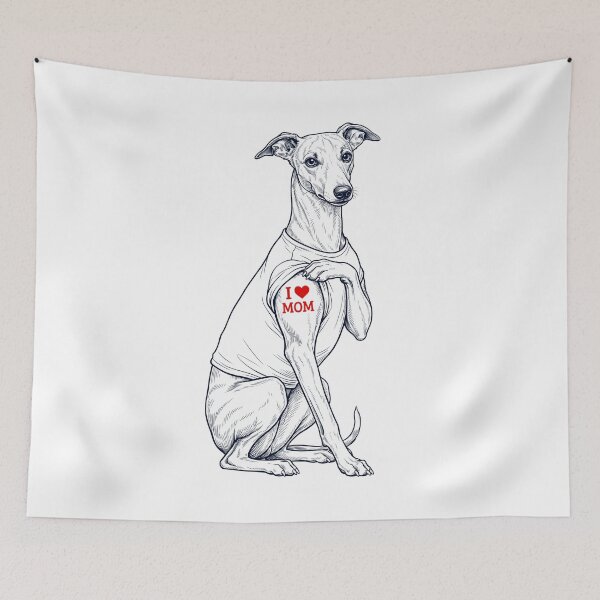 Item preview, Vintage Whippet Mom Tattoo Dog Lover designed and sold by TerryConnells.