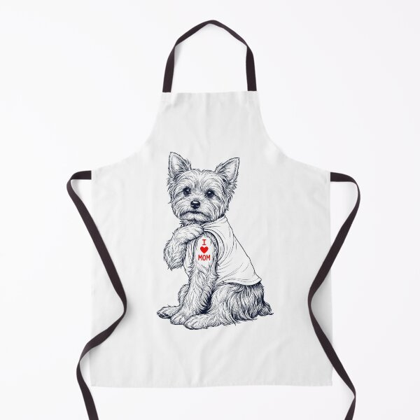 Item preview, Vintage Yorkshire Terrier Mom Tattoo Dog Lover designed and sold by TerryConnells.