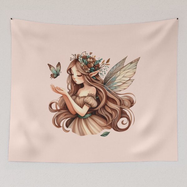 Item preview, Autumn Fairy Fantasy Art designed and sold by NerdiPop.