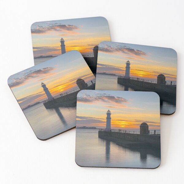 Item preview, Sunset at Newhaven Lighthouse, Edinburgh Scotland designed and sold by Trevor and Photos.