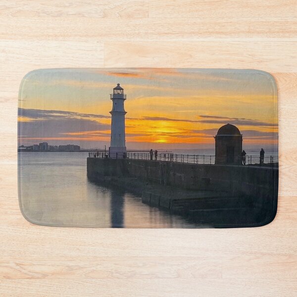 Item preview, Sunset at Newhaven Lighthouse, Edinburgh Scotland designed and sold by Trevor and Photos.