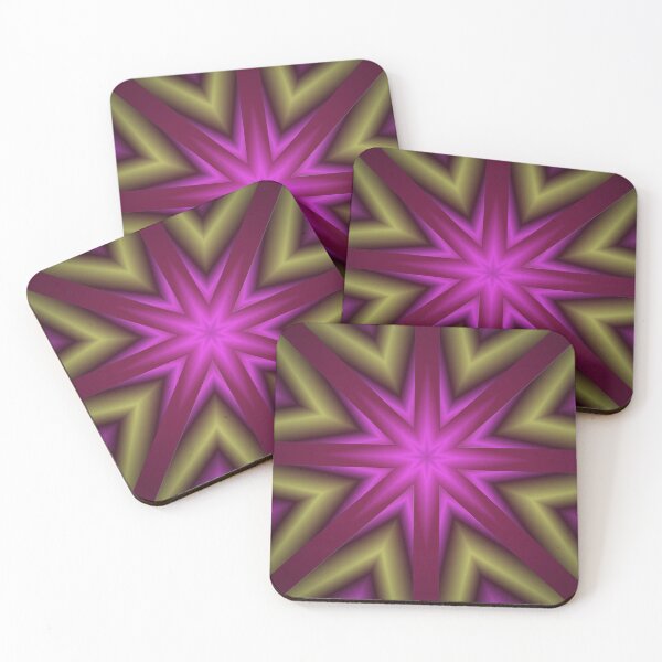 Item preview, Pink Gold Neon Starburst Phone Case designed and sold by IntelliMindDesigns.