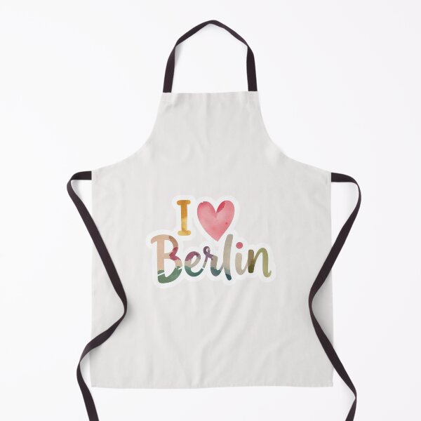 Item preview, I Love Berlin Rainbow Text designed and sold by PamLeeDesign.