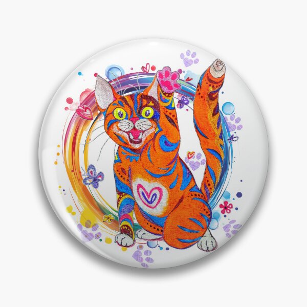 Item preview, Ginger cat friend. designed and sold by design7mylavica.