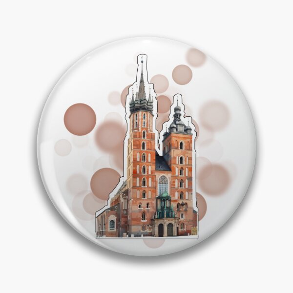 Item preview, St Marys Basilica Krakow Poland Landmark Travel Design designed and sold by iamKRUK.
