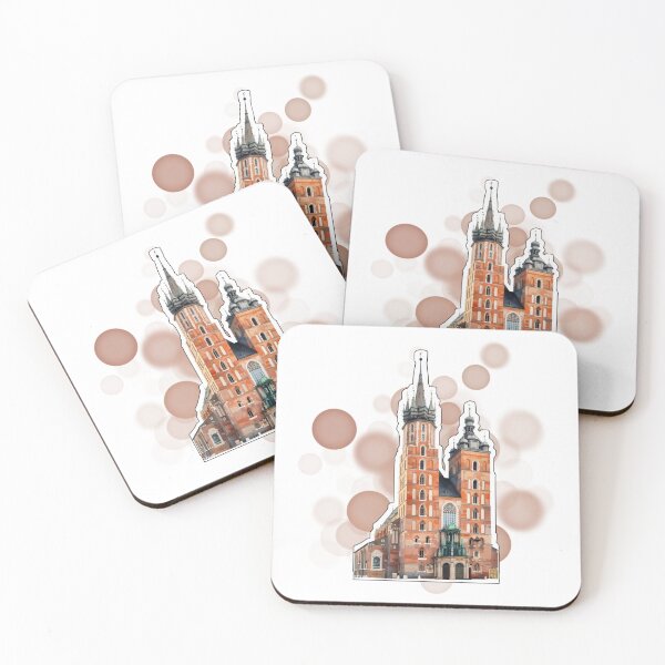 Item preview, St Marys Basilica Krakow Poland Landmark Travel Design designed and sold by iamKRUK.