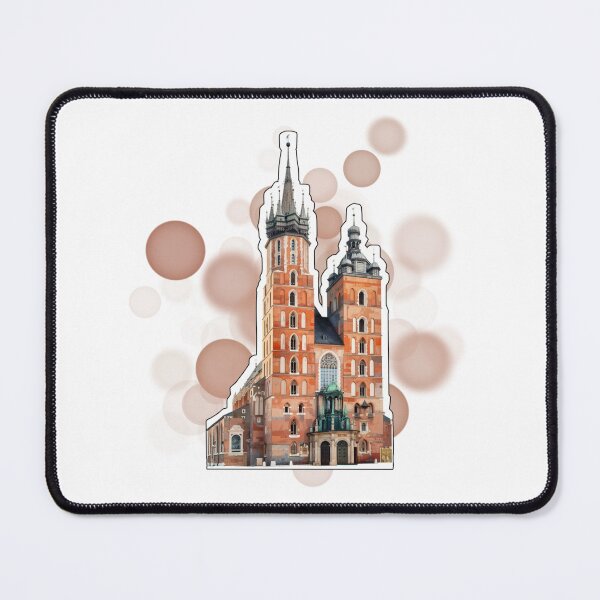 Item preview, St Marys Basilica Krakow Poland Landmark Travel Design designed and sold by iamKRUK.