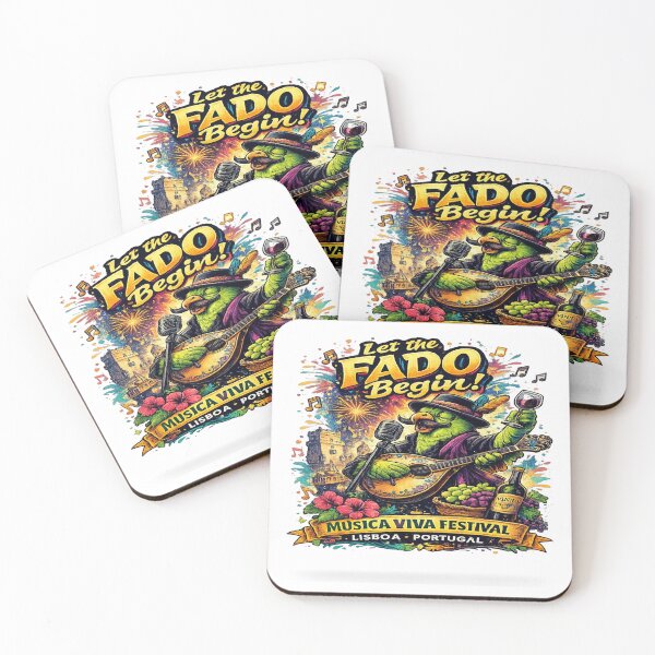 Item preview, Let The Fado Begin T-Shirt – Lisboa Portugal Music Festival Tee, Vintage Portuguese Guitar Parrot Design, Musica Viva Festival Shirt designed and sold by Sushikidsntod.