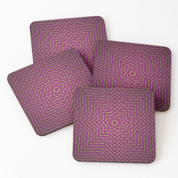 Item preview, Pink Gold Geometric Starburst Phone Case designed and sold by IntelliMindDesigns.