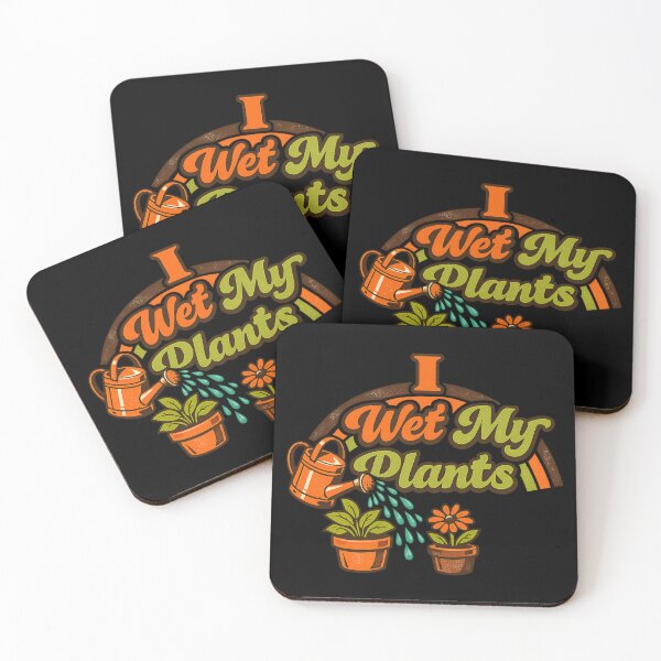 Item preview, I Wet My Plants Funny Plant Lover Design | Retro 70s Gardening Humor Gift for Plant Moms & Houseplant Lovers designed and sold by Ladys-Gents.