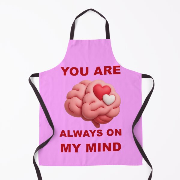 Item preview, You Are Always On My Mind Brain Motif designed and sold by Mauswohn.