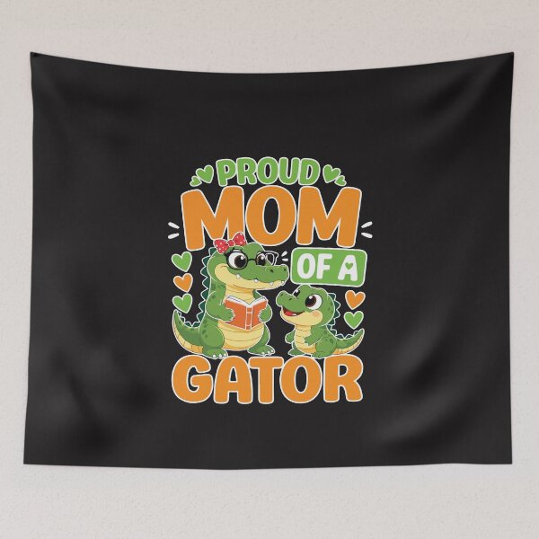 Item preview, Proud Mom Gator Cute Mother Child Love Mothers Day Family Graphic designed and sold by kiralynstration.