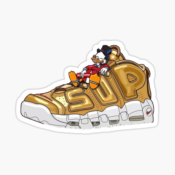 Golden Suptempos x Donald Duck Sticker