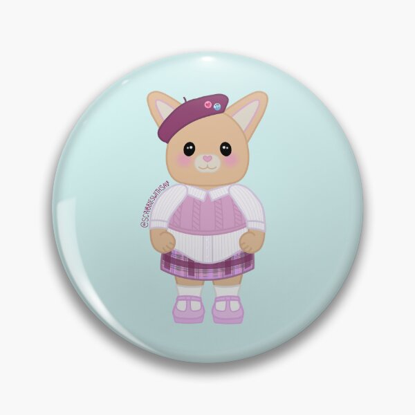 Item preview, Historically Accurate Critter Isabel | 1999 Y2K style baby fennec fox doodle designed and sold by scribbleswithsav.