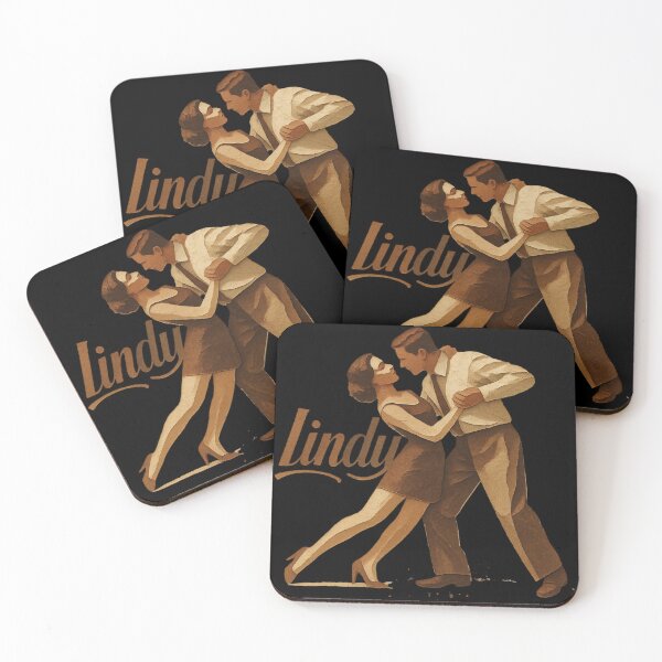 Item preview, Vintage Lindy Hop Dance - Retro Swing Couple Ilustration designed and sold by Cutie Galore.