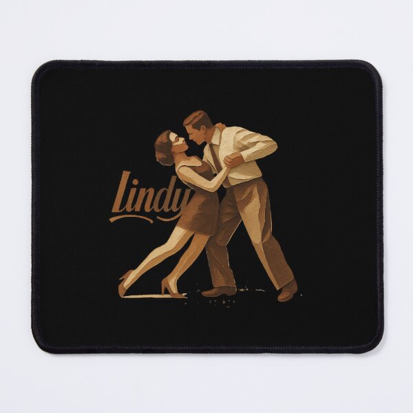 Item preview, Vintage Lindy Hop Dance - Retro Swing Couple Ilustration designed and sold by Cutie Galore.