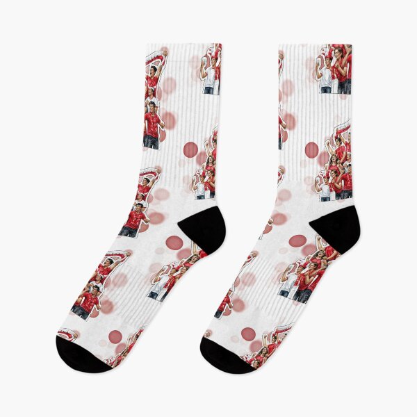 Item preview, Polish Football Fans in Red and White with Poland Flag Design designed and sold by iamKRUK.