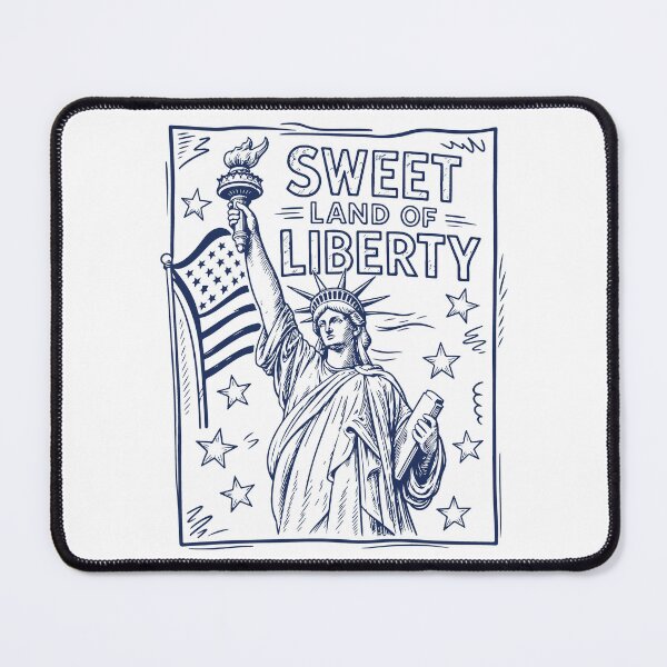 Item preview, Sweet Land Of Liberty Retro Patriotic USA Flag Vintage 4th Of July Graphic designed and sold by kiralynstration.
