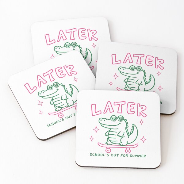 Item preview, Later Gator Schools Out For Summer Funny Last Day Of School Kids Graphic designed and sold by kiralynstration.