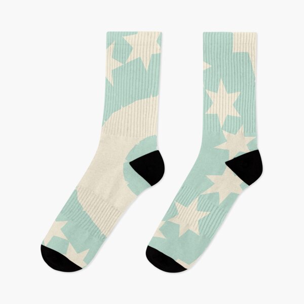 Item preview, Geometric Star Flower Artwork Nordic Color 01 designed and sold by Stefanie Boike.