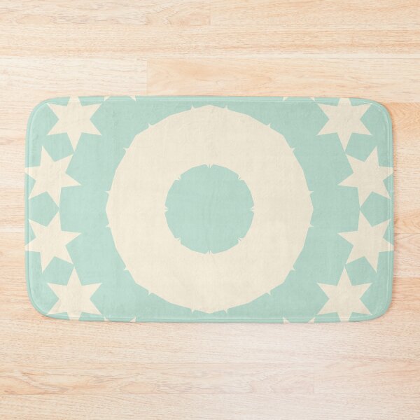 Item preview, Geometric Star Flower Artwork Nordic Color 01 designed and sold by Stefanie Boike.