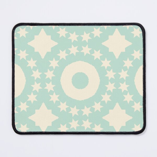 Item preview, Geometric Star Flower Pattern Artwork Nordic Color 01 designed and sold by Stefanie Boike.