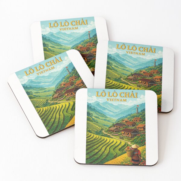 Item preview, Lo Lo Chai Vietnam Ha Giang Ethnic Village Rice Terraces designed and sold by Places On Earth.