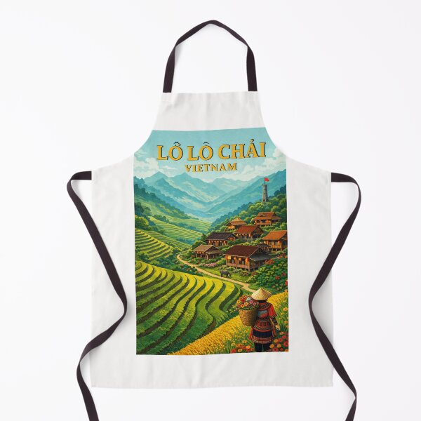Item preview, Lo Lo Chai Vietnam Ha Giang Ethnic Village Rice Terraces designed and sold by Places On Earth.