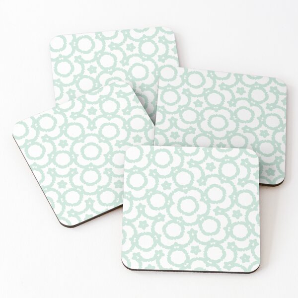 Item preview, Modern Flower Pattern Artwork 01 Nordic Color 01 designed and sold by Stefanie Boike.