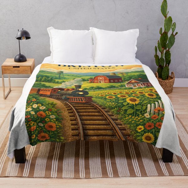 Item preview, Bristow United States Oklahoma Prairie Railroad Farm Heritage Town designed and sold by Places On Earth.