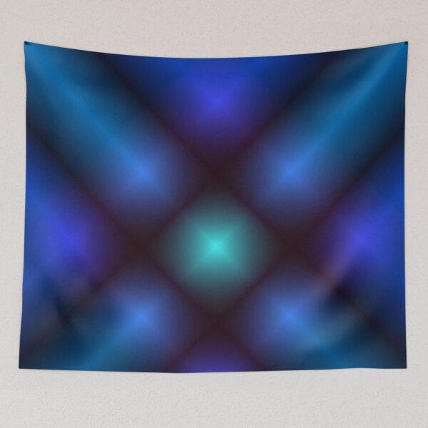 Item preview, Blue Cosmic Glow Phone Case designed and sold by IntelliMindDesigns.