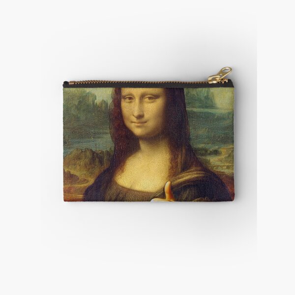 Item preview, Mona Lisa OK Life is Good Leonardo Da Vinci Art parody designed and sold by ArtUnova.
