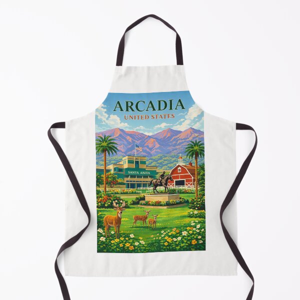 Item preview, Arcadia California Santa Anita Racetrack San Gabriel Valley Landmark designed and sold by Places On Earth.