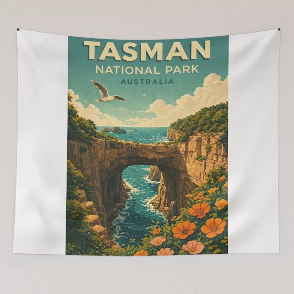 Item preview, Tasman National Park Australia Tasman Arch Eaglehawk Neck Coastline designed and sold by Places On Earth.