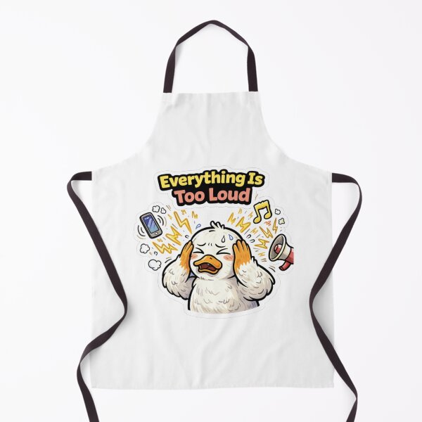 Item preview, Funny Duck Sensory Overload Anxiety Sticker Gift designed and sold by Gentlestate.