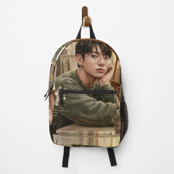 Item preview, Jungkook- The Golden Artist – Jungkook Studio Study Art Print designed and sold by JTitli.
