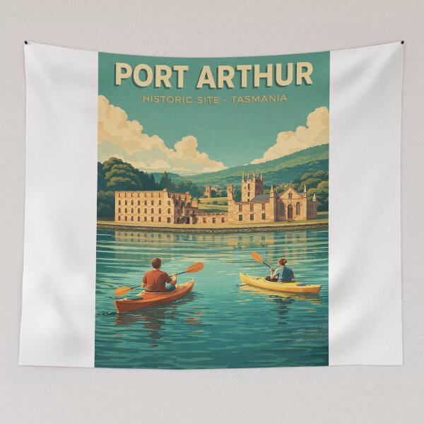 Item preview, Port Arthur Tasmania Historic Site Carnarvon Bay Convict Settlement designed and sold by Places On Earth.